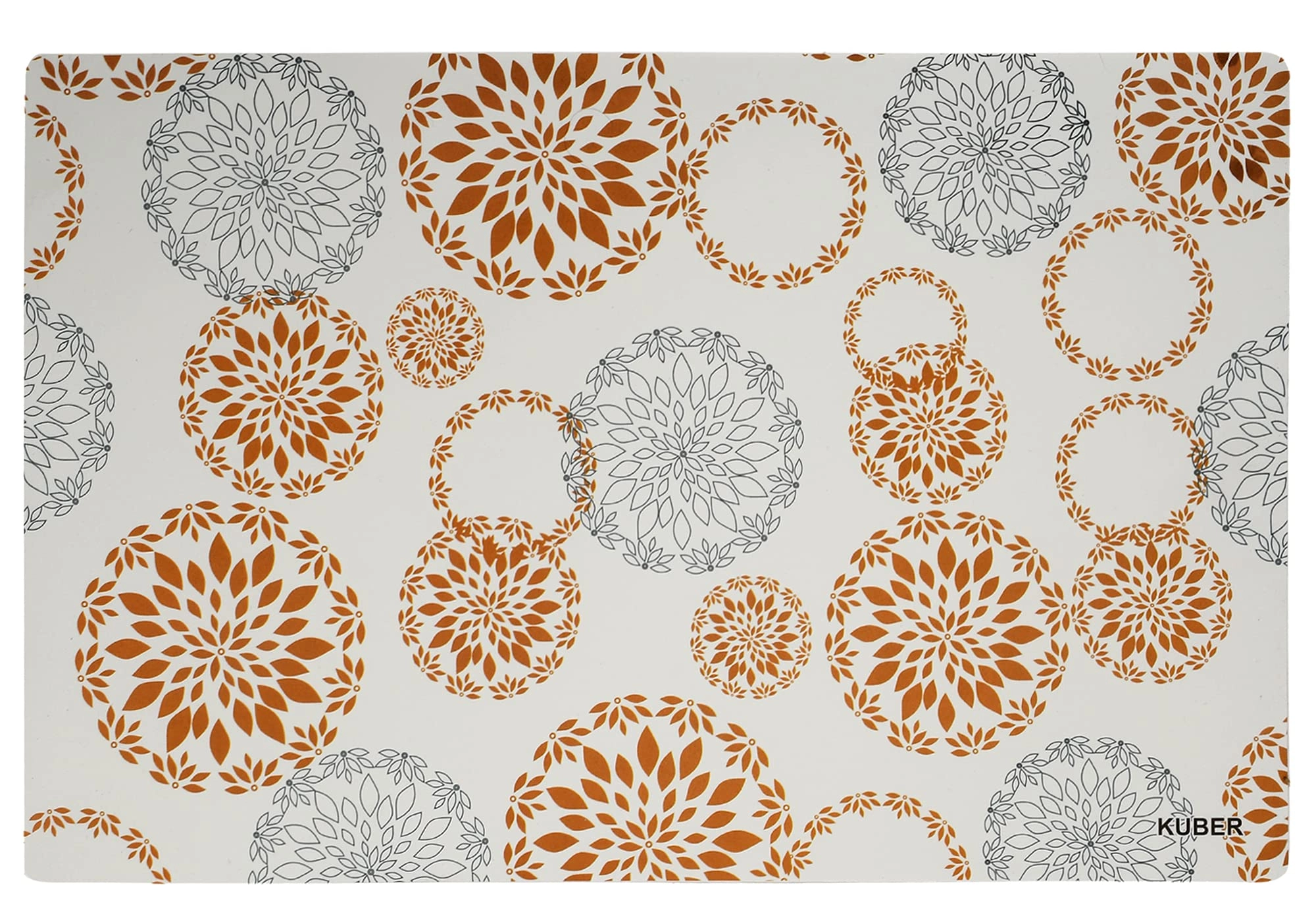 Fridge Mat - Pack of 6 White 45 x 30 CM