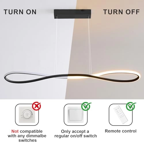 LED Pendant Lamp - 110cm