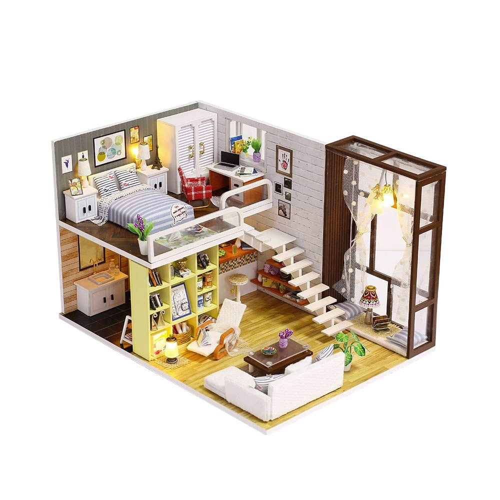 HingersYSAE-TY1172 DIY Doll House - Miniature Wooden