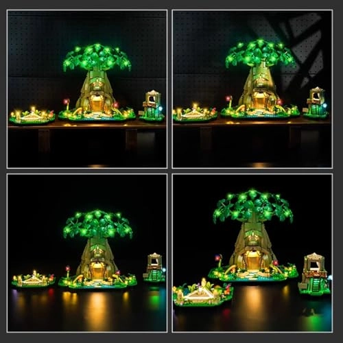 LED Light kit - for Lego 77092 Deku Tree Model Remote Control Version