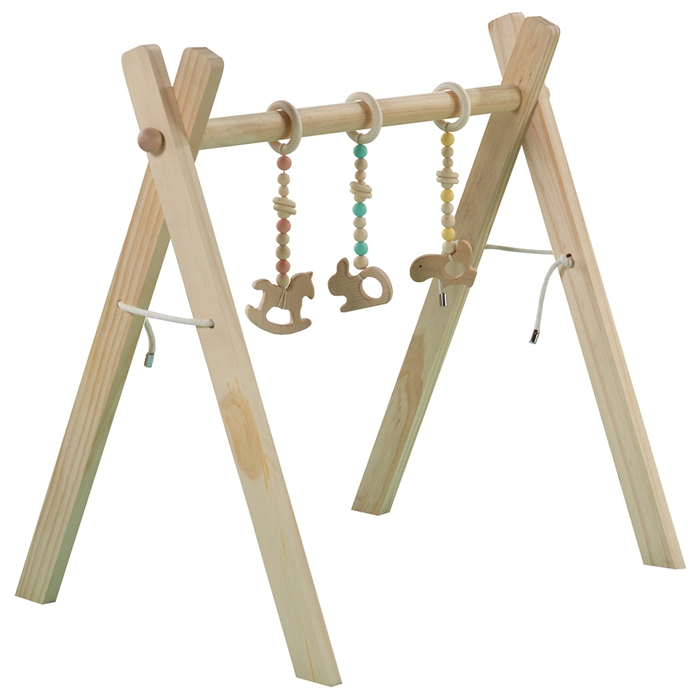 Kinder Valley Wooden Play Gym - 0 to 6 months