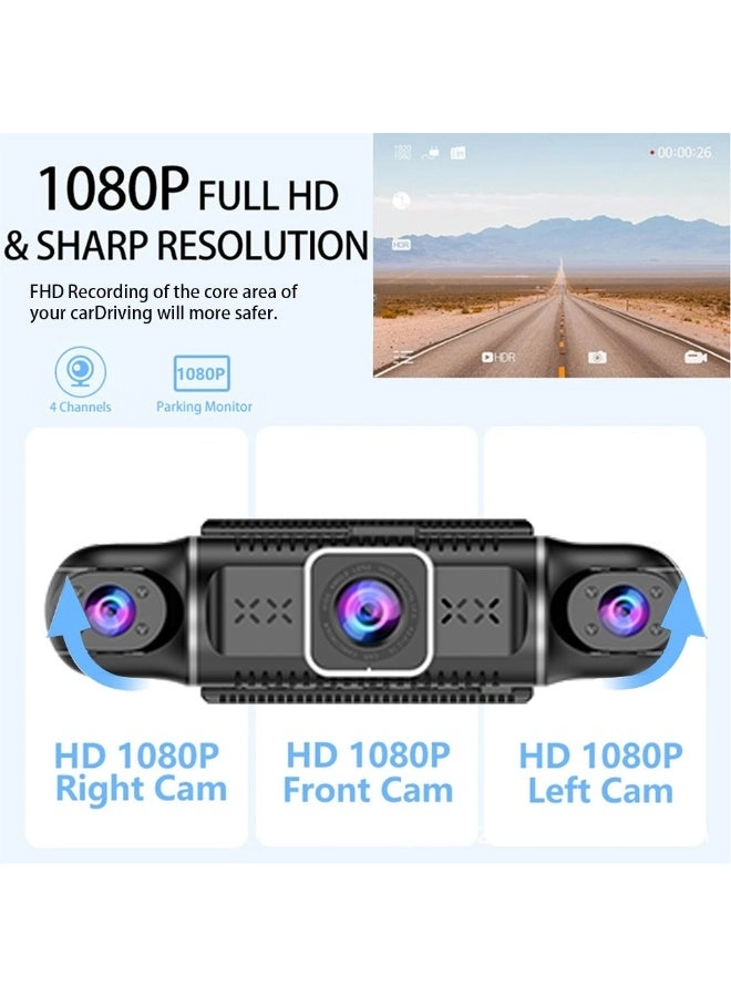 360°Dash Cam - 1080P