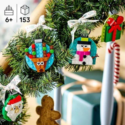 Christmas Ornament Selection (40744) - 4 Hanging Decorations