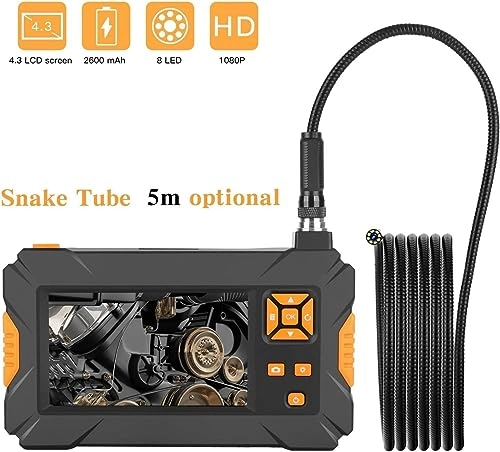 Dual Lens Industrial Endoscope - 8mm 5m