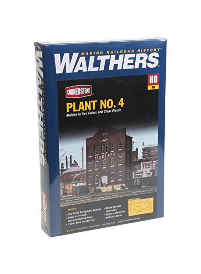 Walthers Cornerstone Series Kit Plant No. 4 Background Building (933-3183)