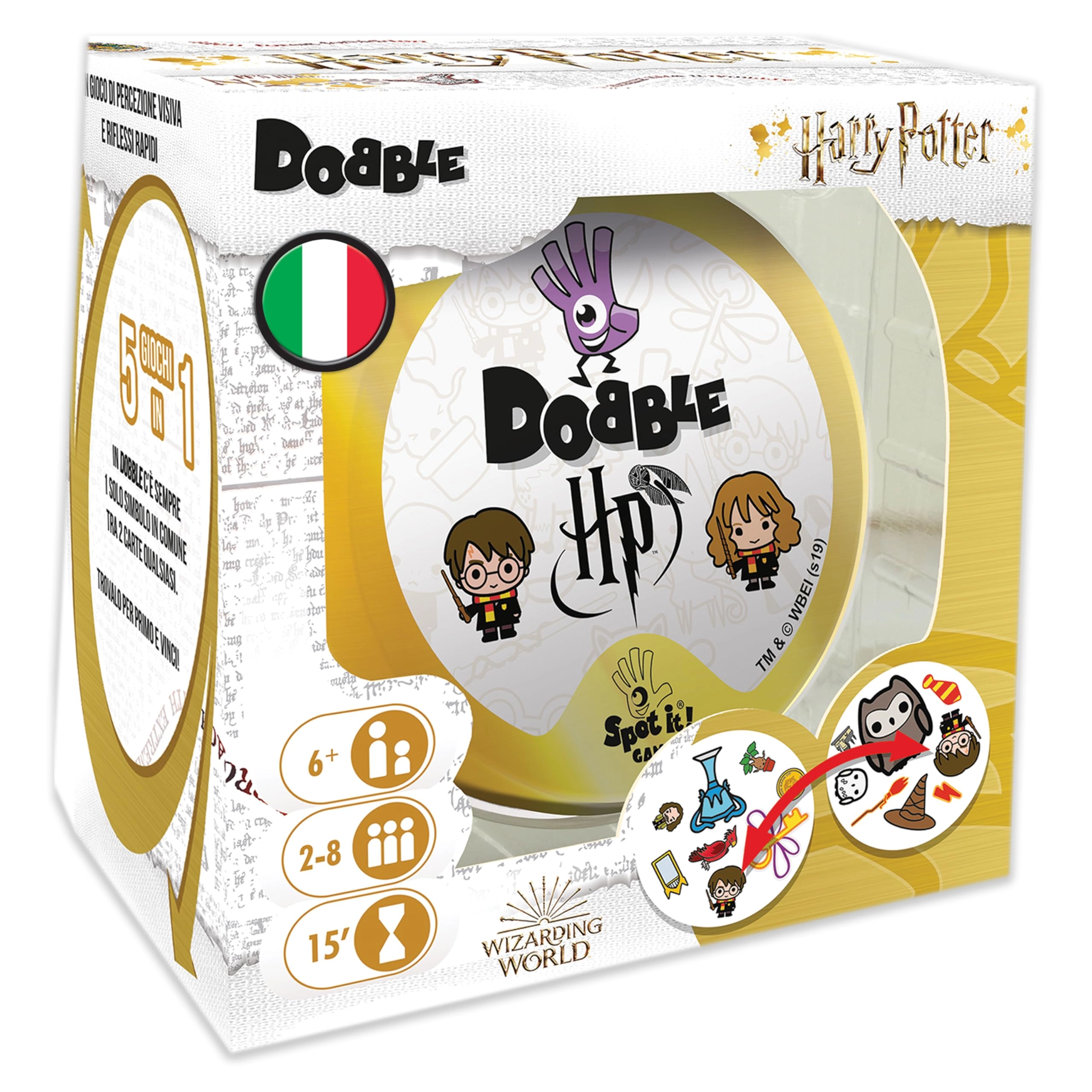 Asmodee Harry Potter Dobble (Italian)