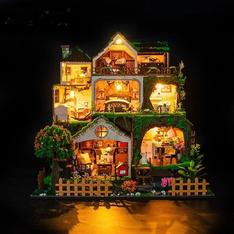 Fairy Tale Forest DIY Dollhouse Kit - Fantasy & Castle