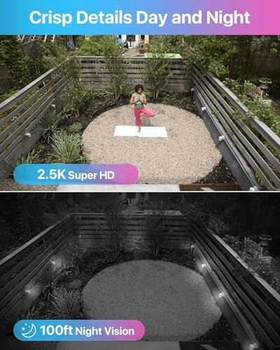 8 Channel 5MP 3K PoE Home Security Camera System