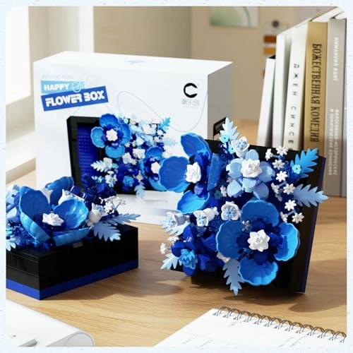 Flower Building Blocks Jewelry Box - 476pcs