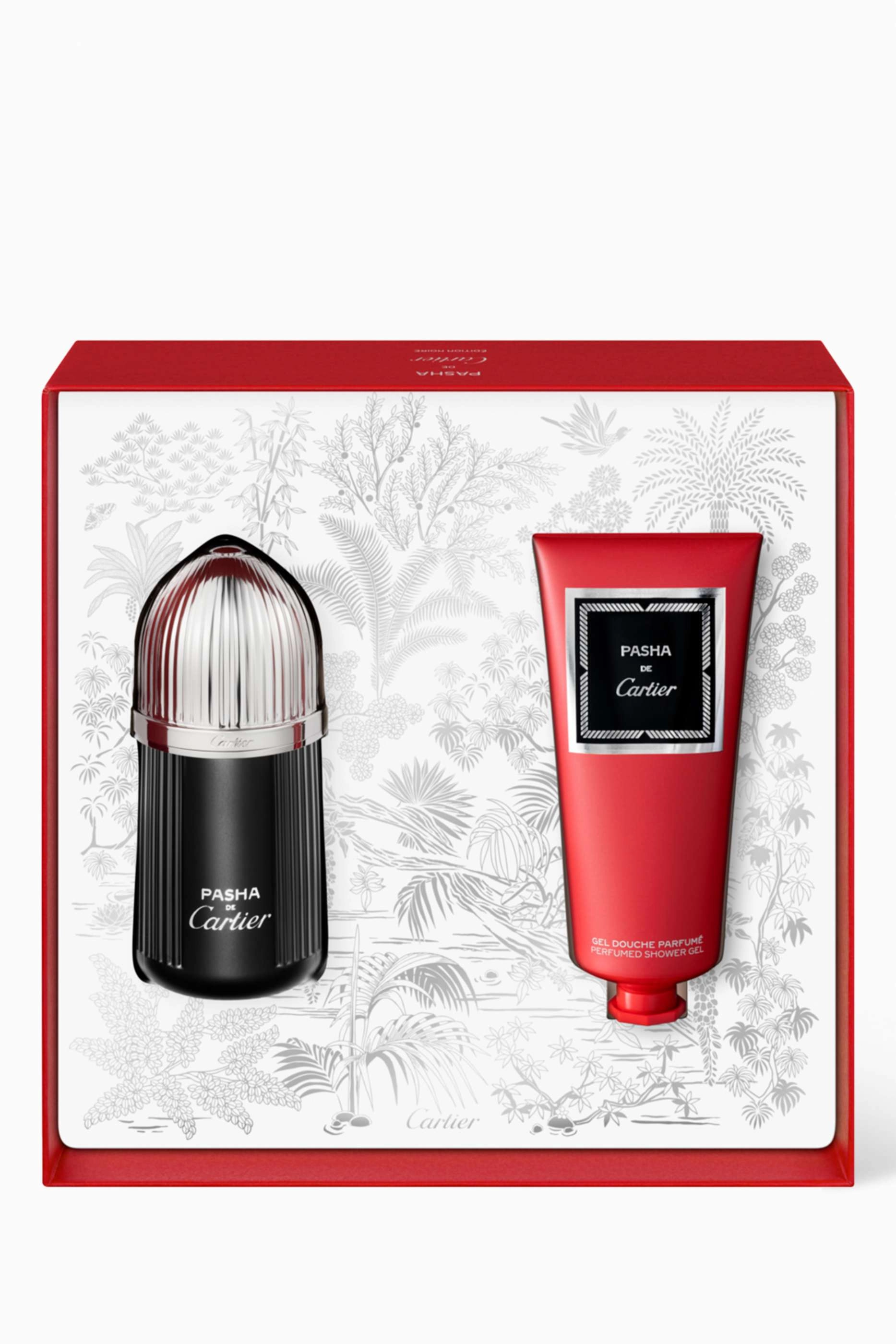 Pasha de Cartier Edition Noire Eau de Toilette - 100 ml + Pasha de Cartier Edition Noire Perfumed Shower Gel - 100 ml