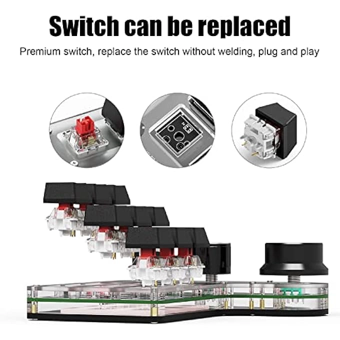 ONE HANDED PROGRAMMABLE MECHANICAL KEYBOARD