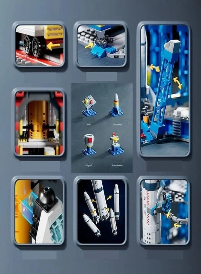 Space Ship Rocket Launcher - 452pcs