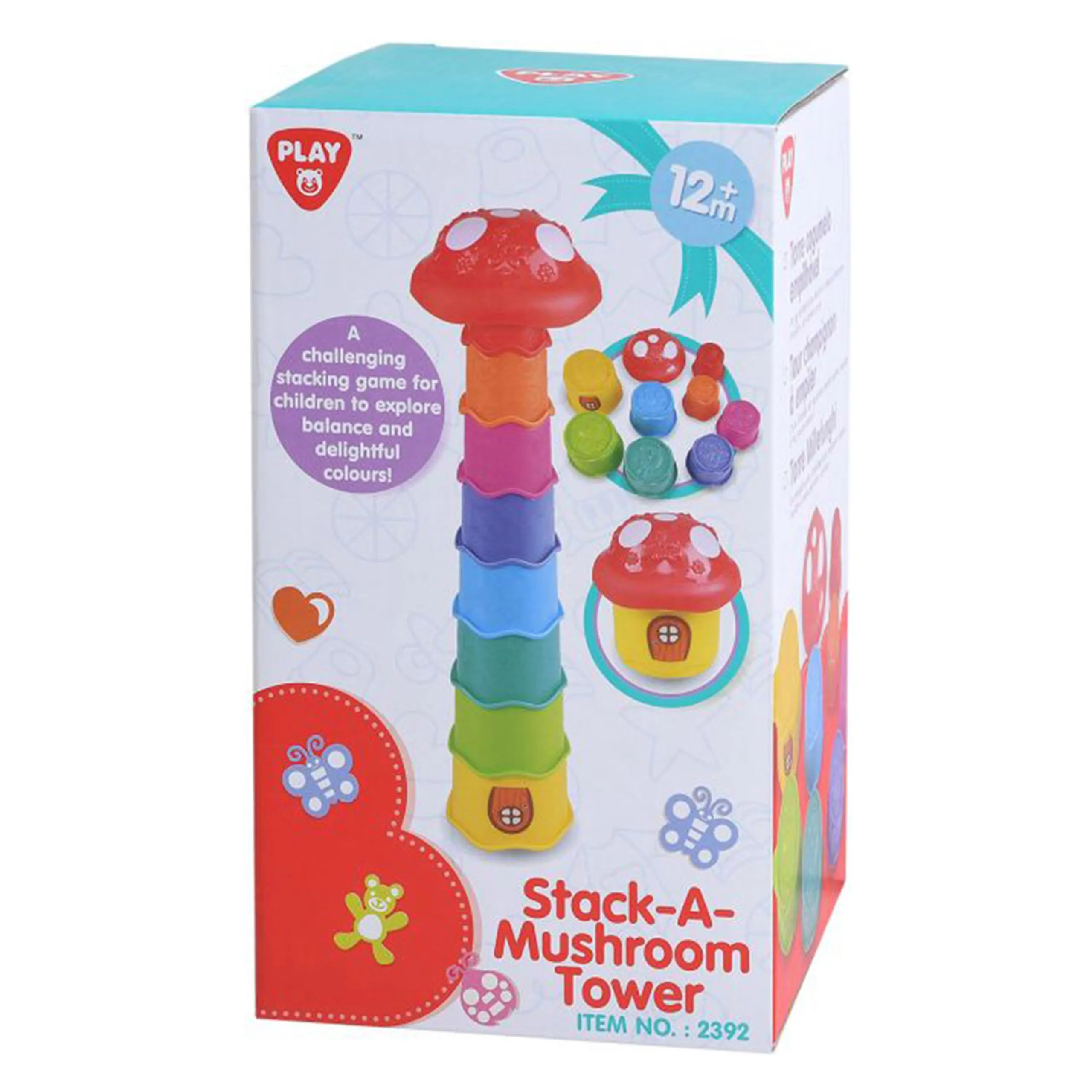 Mushroom Learning Tower - Suitable for 3 years & above