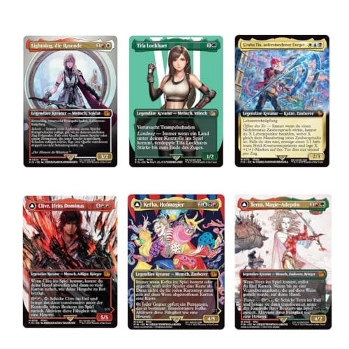 Magic The Gathering - Final Fantasy Starter Kit - 2 x 60 Card Decks Deck Boxes Guide & Arena Codes (German)