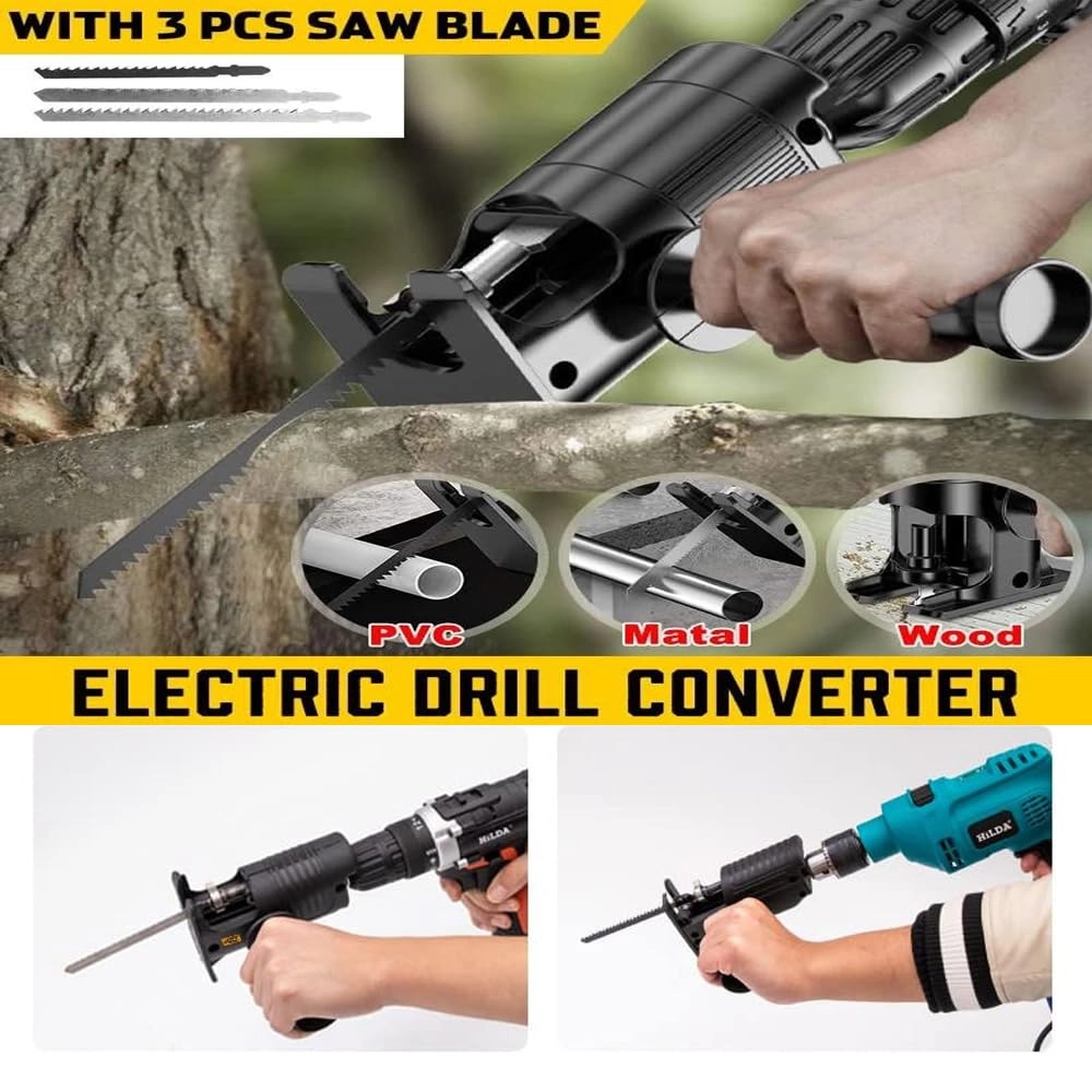 Cordless Drill Driver - 21v Jig saw Attachment