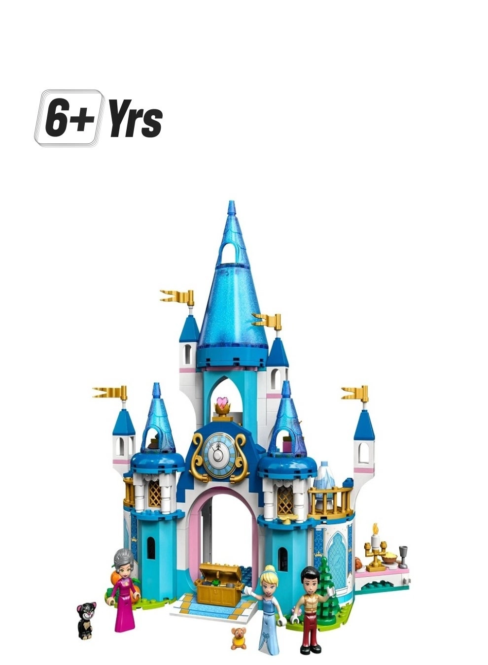 Disney Princess Cinderella and Prince Charming's Castle (43206)