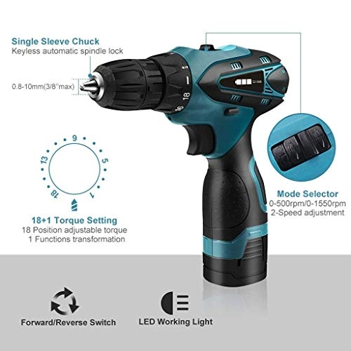 Cordless Drill Driver - 1500mA
