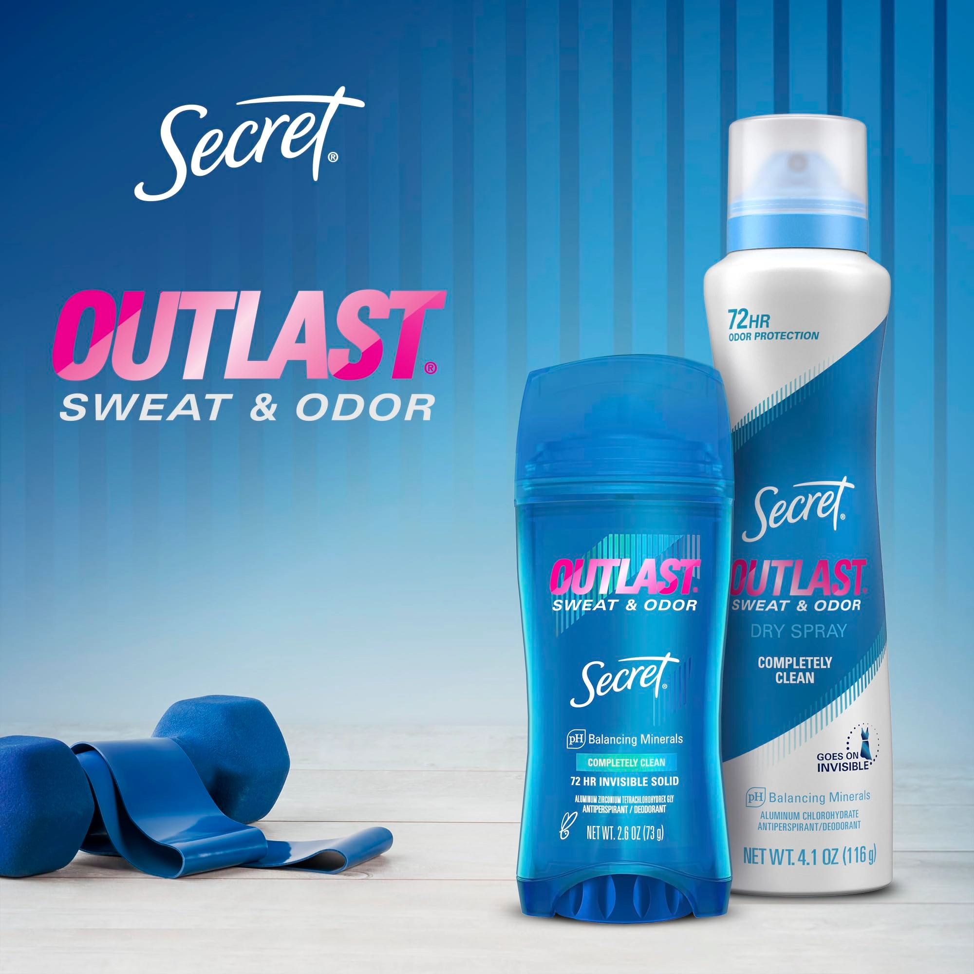 Outlast - Completely Clean 75 gram