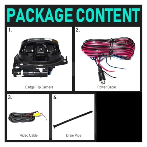 Backup Camera - Night Vision 756 (H) x 504 (V)