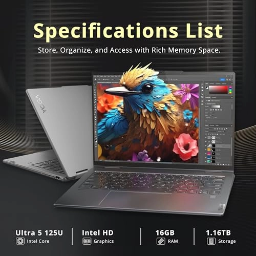 Yoga 7i - 14'' Ultra 5 125U 16GB DDR5 1TB SSD