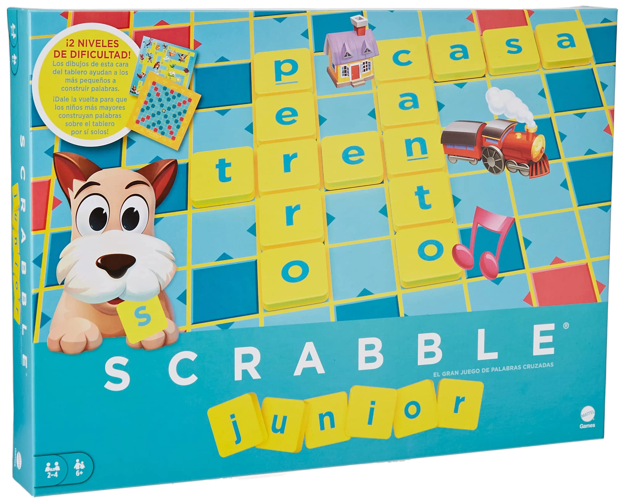Mattel Games Scrabble Junior (Spanish)