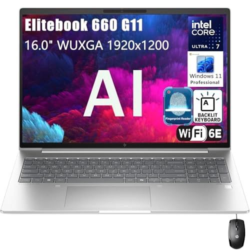 Elitebook 660 G11 - 16'' Core Ultra 7 155U 64GB DDR5 4TB PCIe SSD