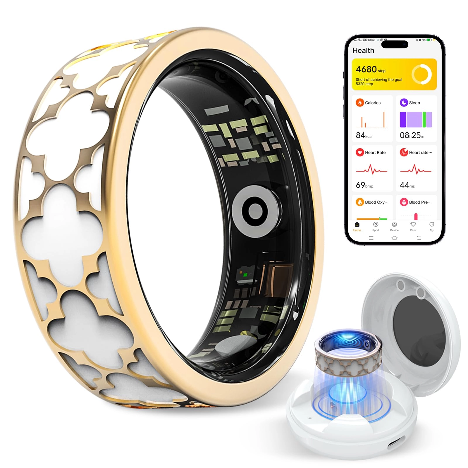 Sqrutri Smart Ring - White Upgrade 6