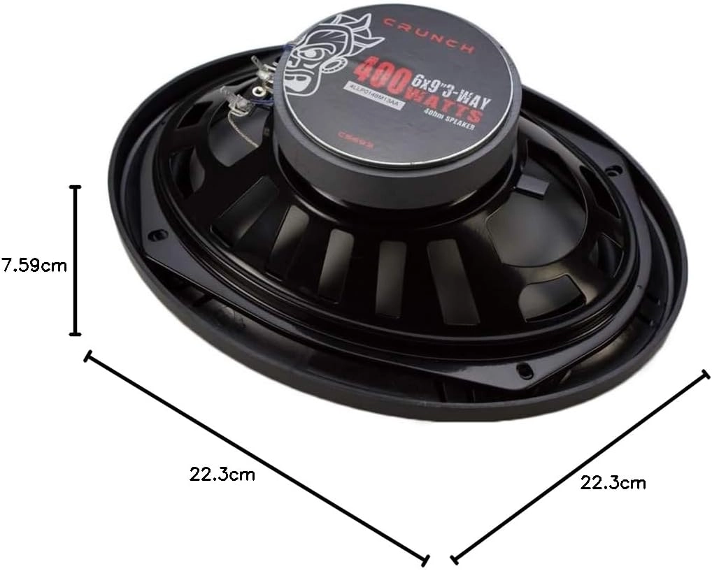 CS693 - 6 x 9-Inch 3-Way