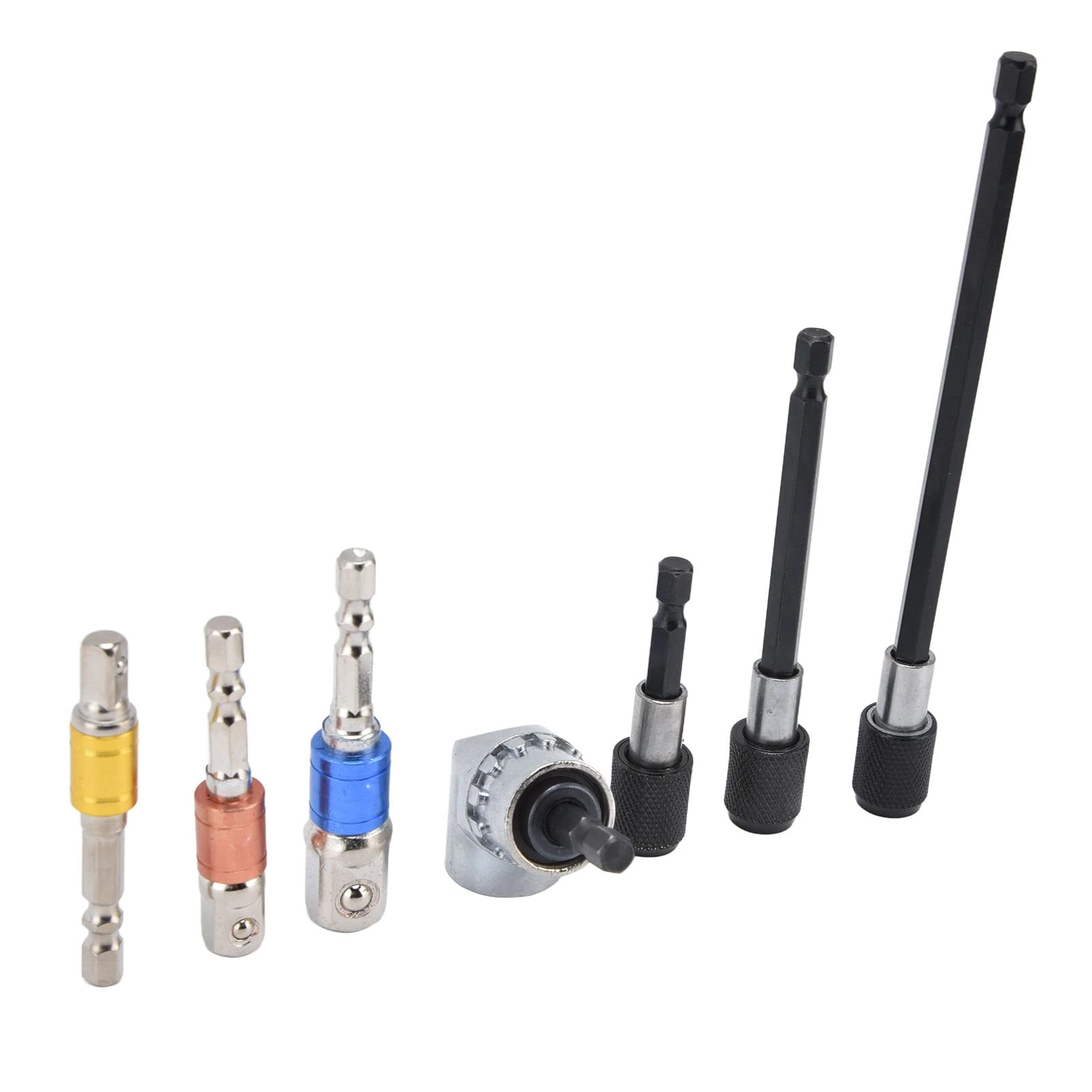 MasYosh Impact Grade Power Hand Tools - 1/4in 3/8in 1/2in Magnetic Hex Shank