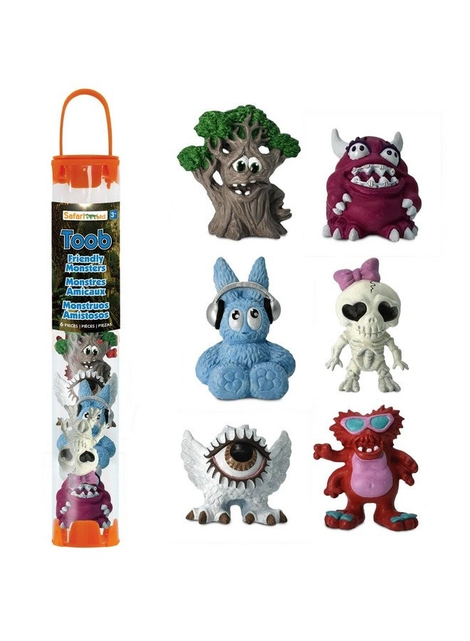 Safari Ltd Friendly Monsters TOOB - 6 pcs