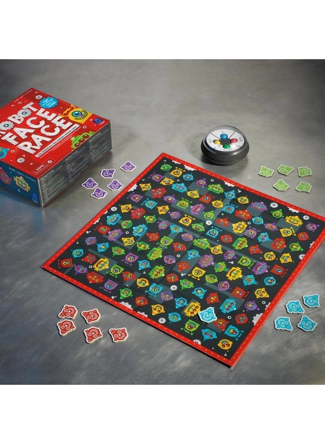 Robot Face Race - Color Recognition Matching Game