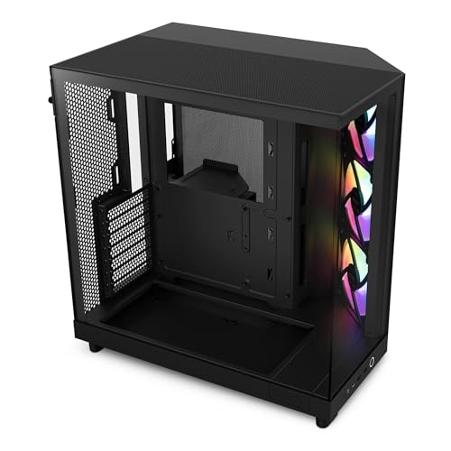 NZXT H6 Flow RGB - Side window Mid Tower