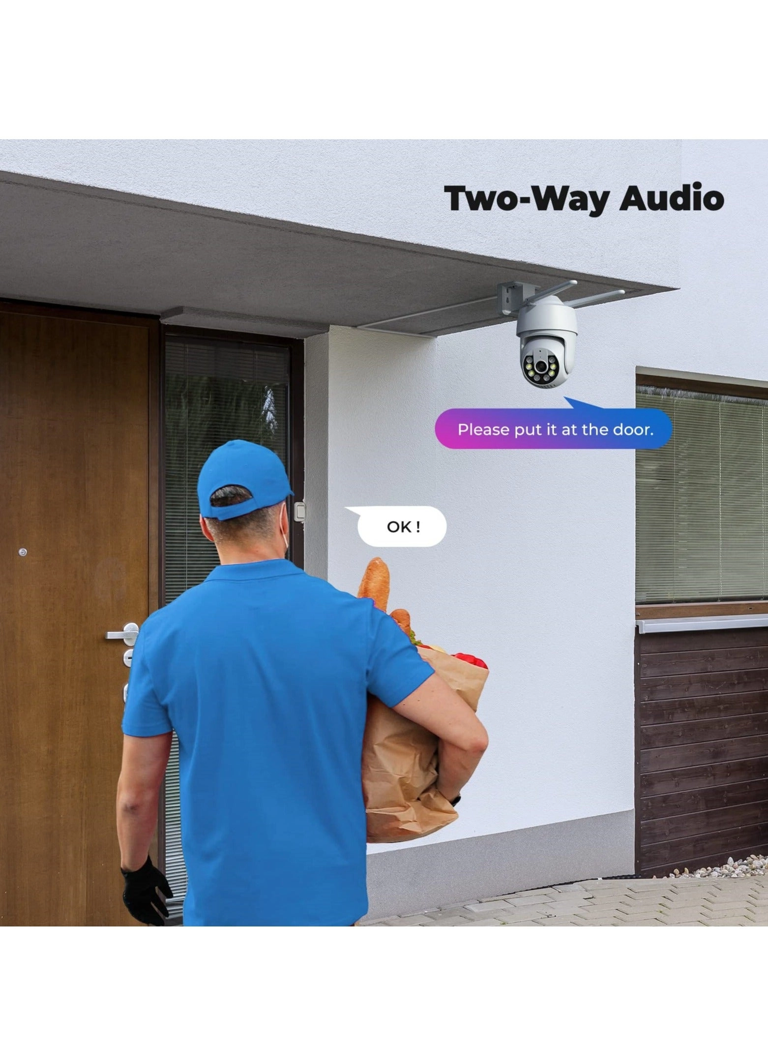 Outdoor Security Camera 2K