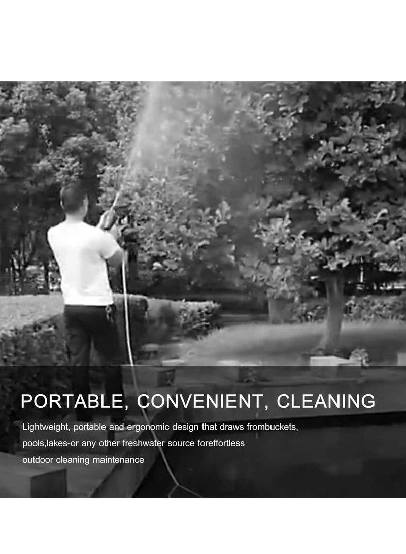Cordless Portable Washer - 48V 200W 30Bar