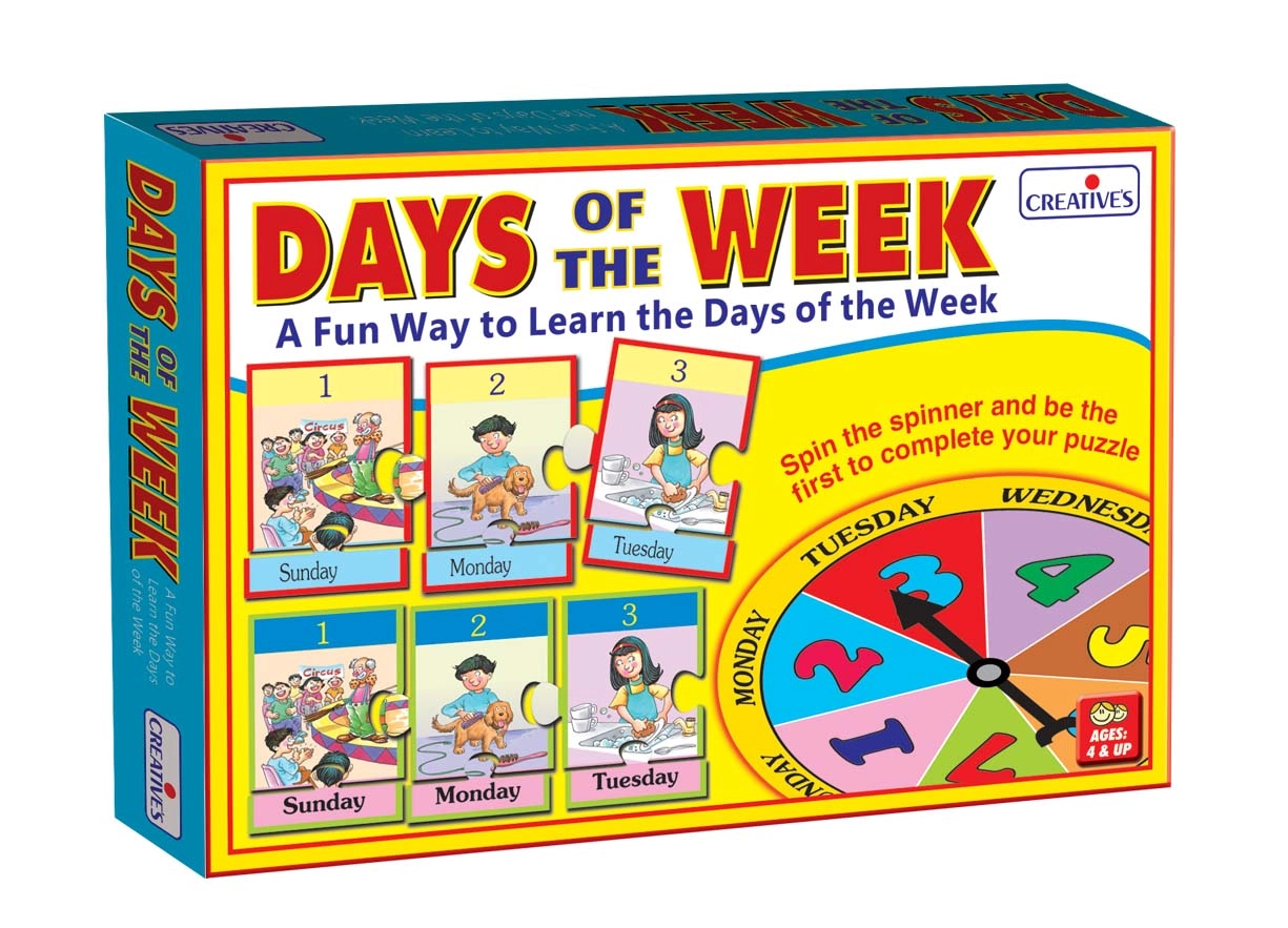 Creative Labs Days of the Week Puzzle