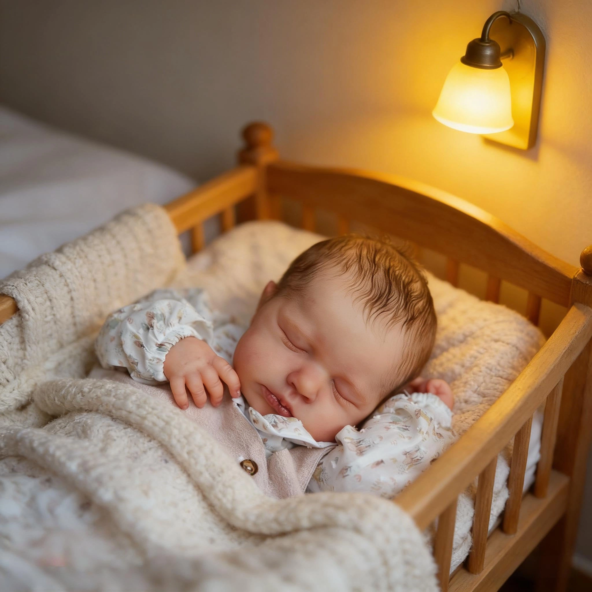 Loulou Reborn Baby Doll - 20 inch Full Body Vinyl Girl Ages 3+