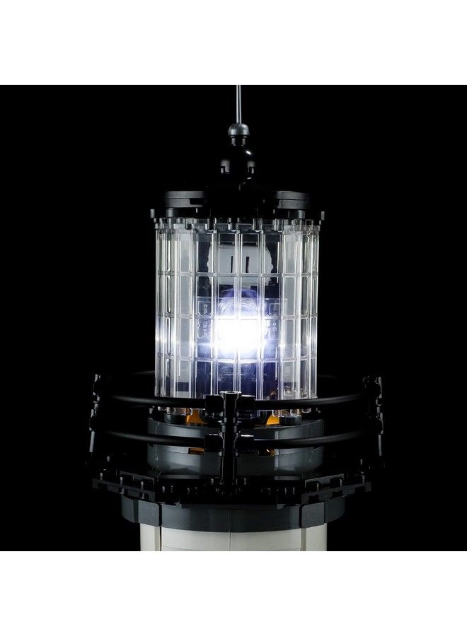 LED Light Kit for LEGO Ideas Motorised Lighthouse 21335