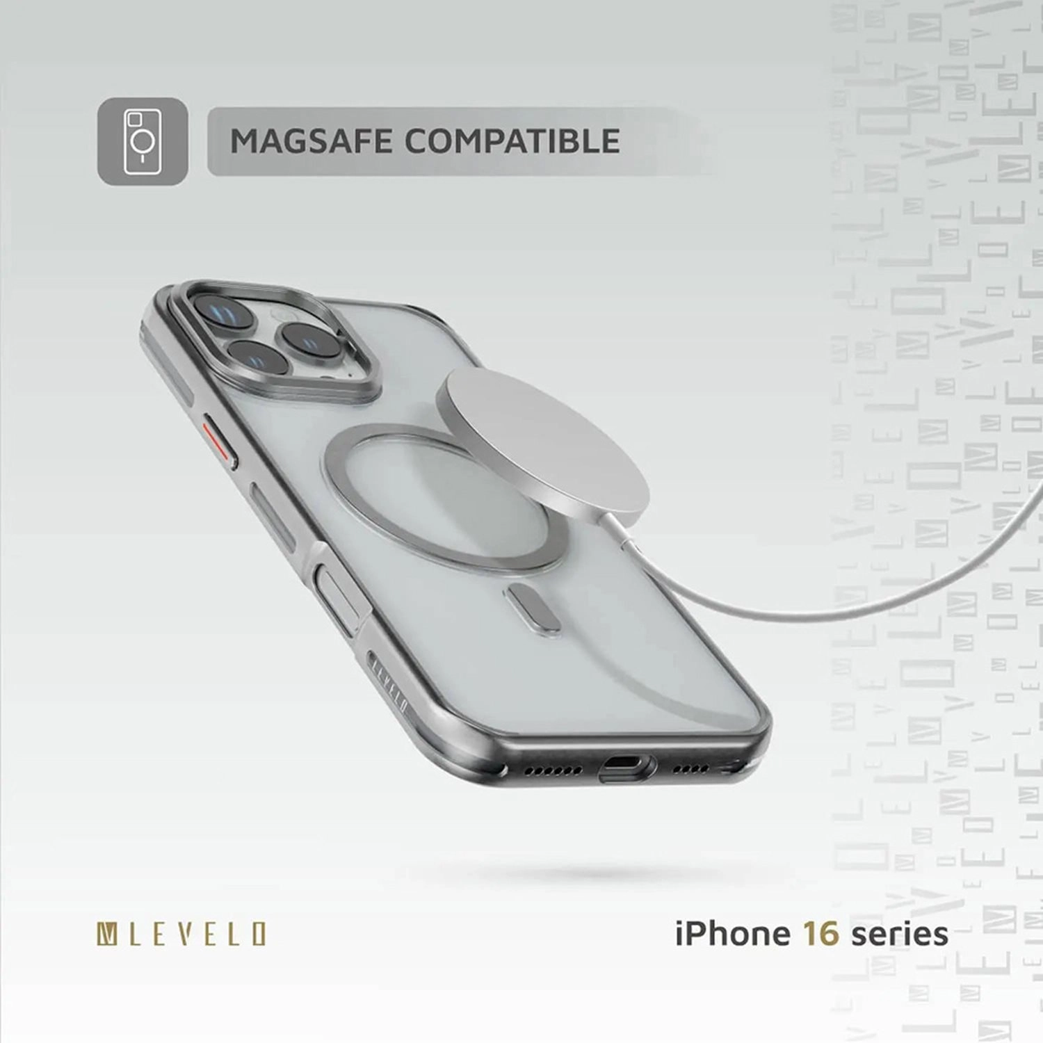 Elio PC Case with MagSafe for iPhone 16 Pro