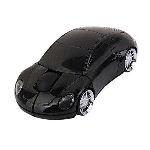 Mini Sport Car Shape Optical Mouse - Wireless