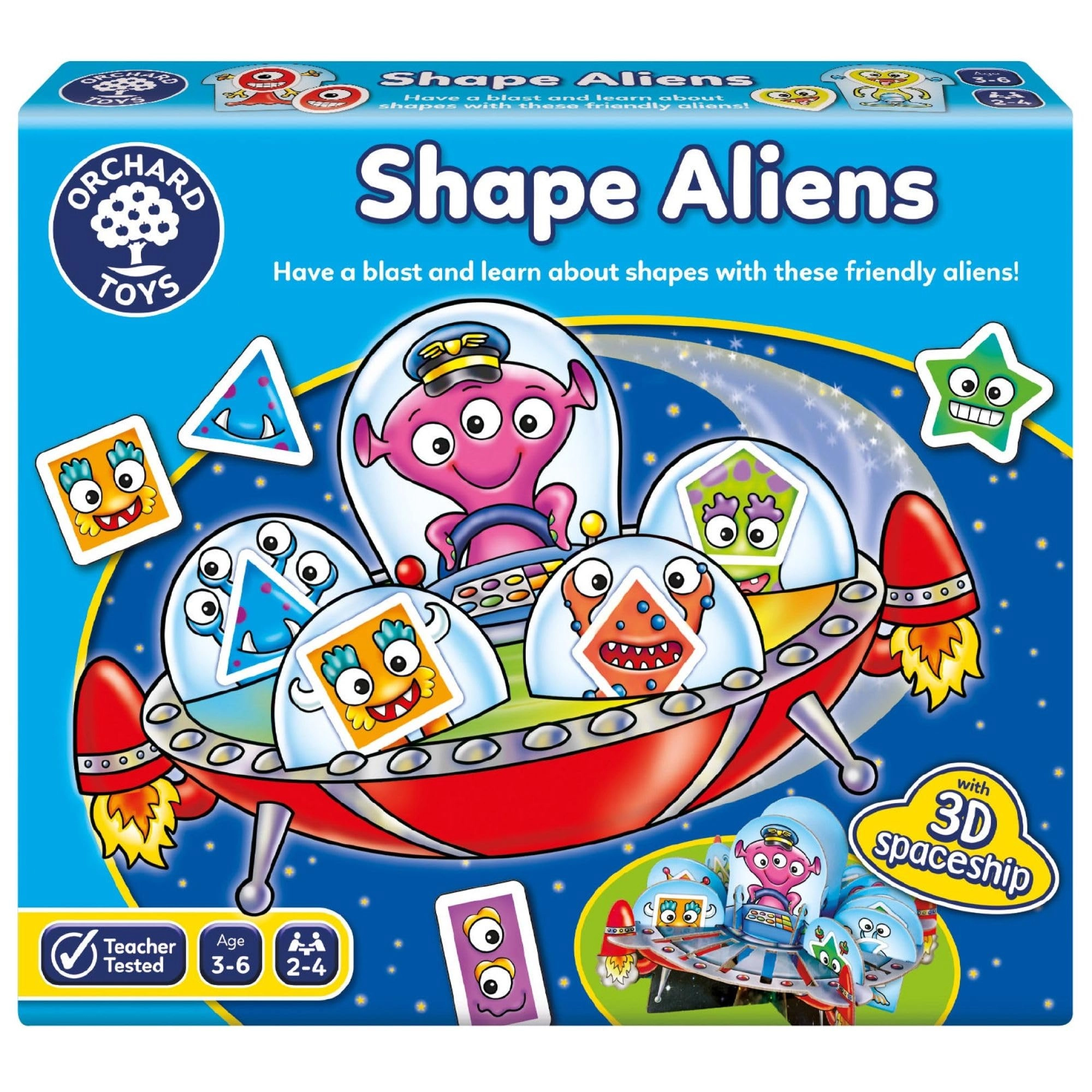 Orchard Toys Shape Aliens - 36 months - 6 years