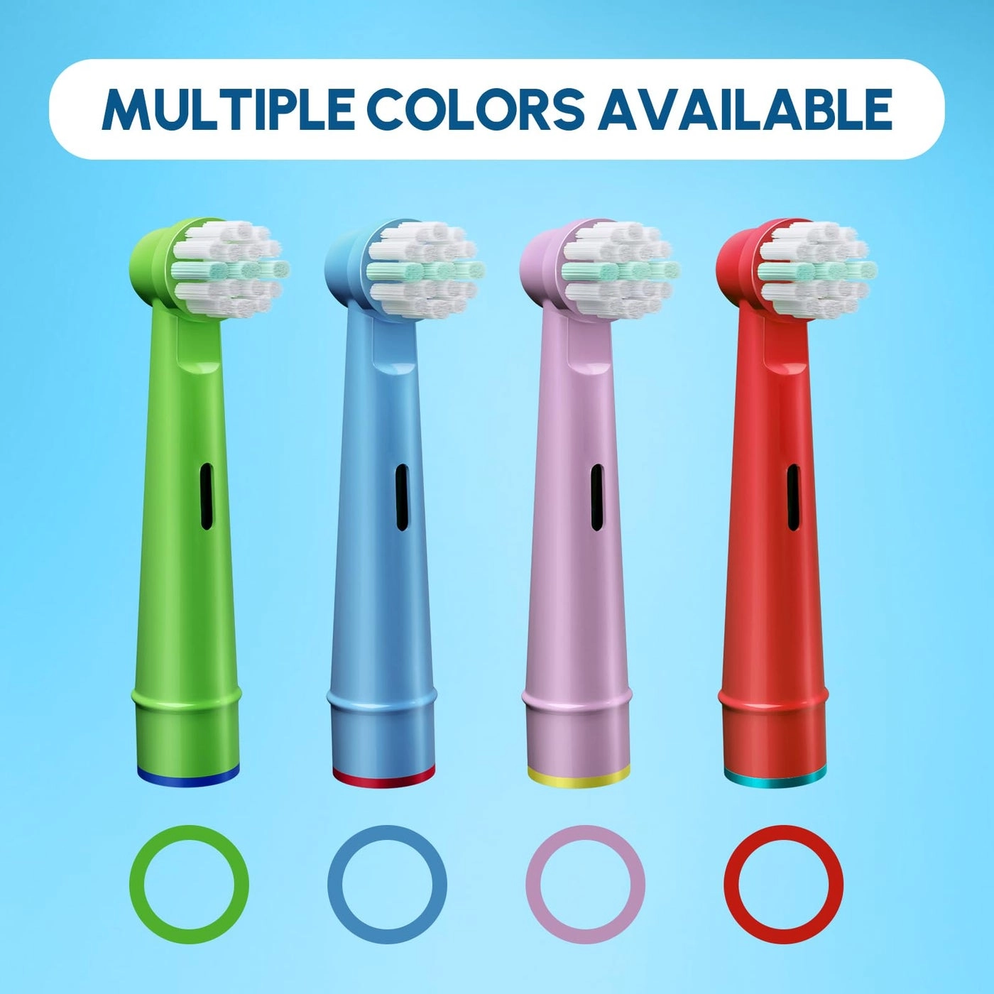 Replacement Toothbrush Heads - 20 Pcs Compatible with Oral-B Braun