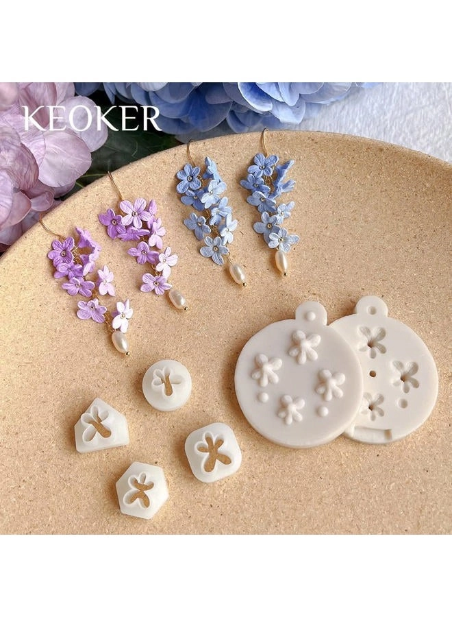 Flower Polymer Clay Molds - Daisy Miniature Jewelry Making