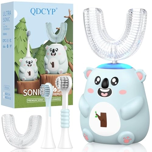 U-Shaped Sonic Electric Toothbrush - 360° 6 Modes IPX7 Waterproof