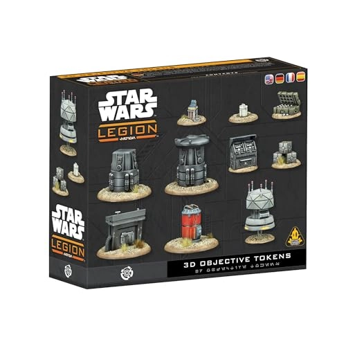 Asmodee Star Wars Legion 3D Objective Tokens - Tabletop Miniatures Game