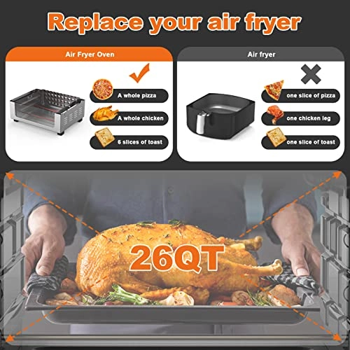 Air Fryer Toaster Oven - 6 Slice