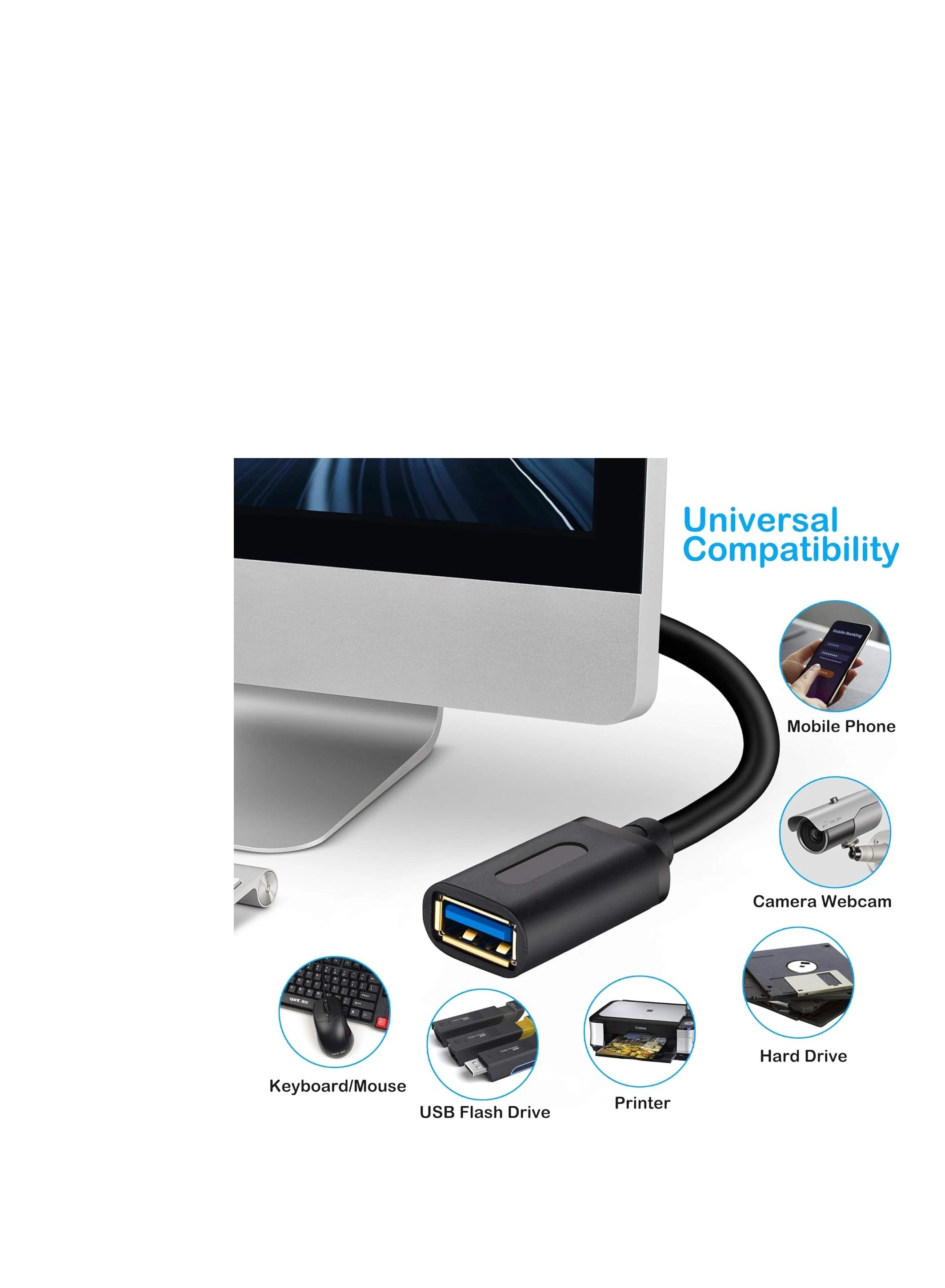 Extension Cable USB-A to USB-A 5m