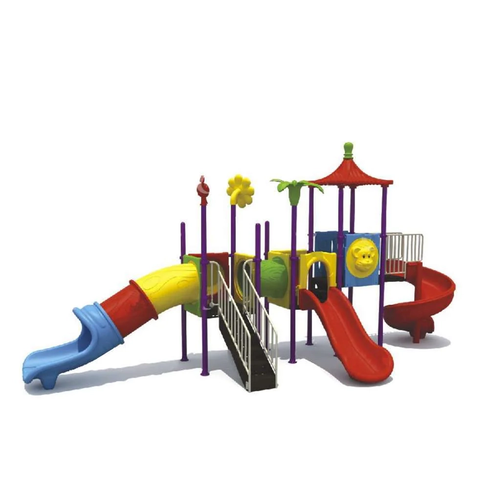 Kids Playground Climbers Swings N Slide - 3+ Multi Colour