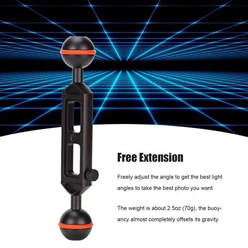 Dual Balls Arm - Aluminum Alloy Underwater