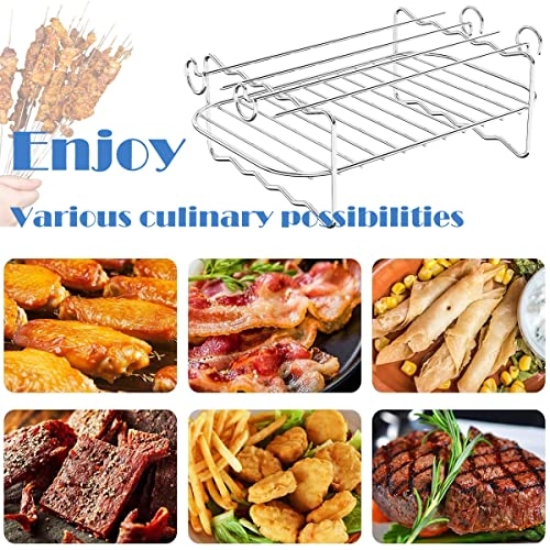 Air Fryer Accessories - Stainless Steel 6-Piece