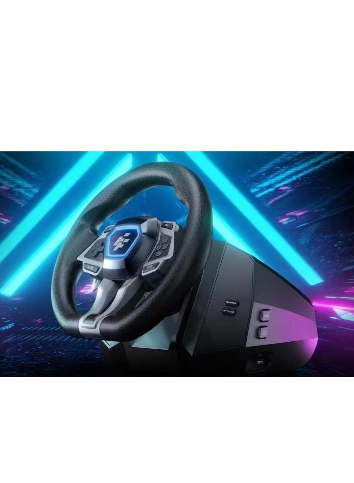 F107 IMOLA Racing Wheel & Pedals - PS5, PS4, Xbox One/X/S, Switch, PC